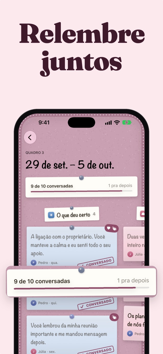 Relembrem: um quadro antigo de 29/9 a 5/10 no tema Florescer com 9 de 10 notas conversadas